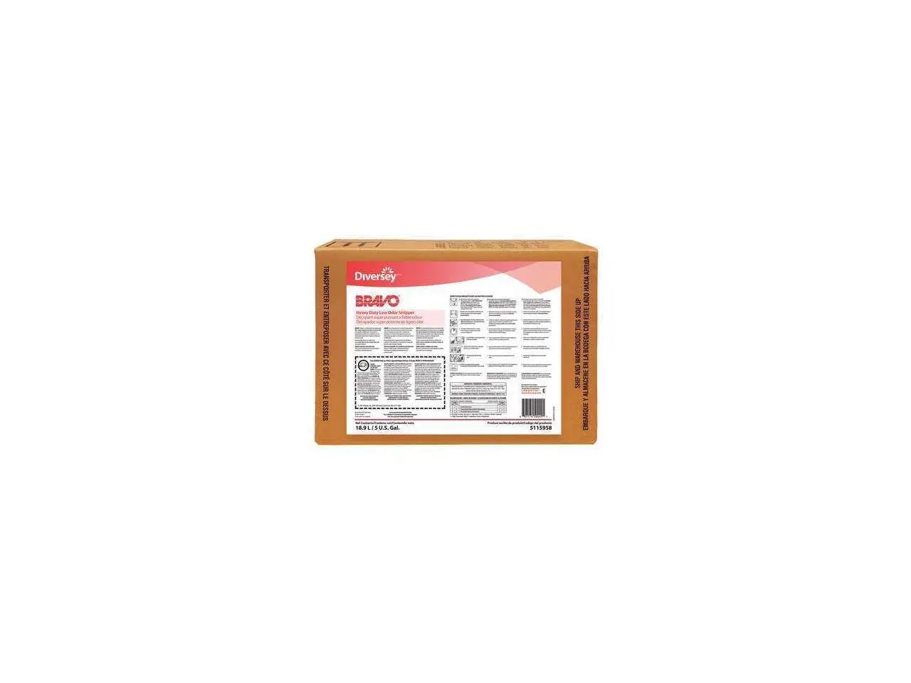 DIVERSEY 95115958 Floor Stripper,Size 5 gal. DIVERSEY 95115958 Floor Stripper,Size 5 gal.