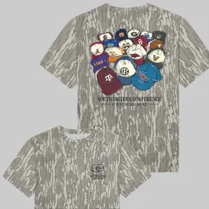 Mississippi State SEC Baseball Caps T-Shirt – Mossy Oak Original Bottomland Shirt For Men Women, Soft, Comfortable & High Quality Basic Tee, Hunting 3D Shirt, 3D T Shirt For Men, Gift For Men