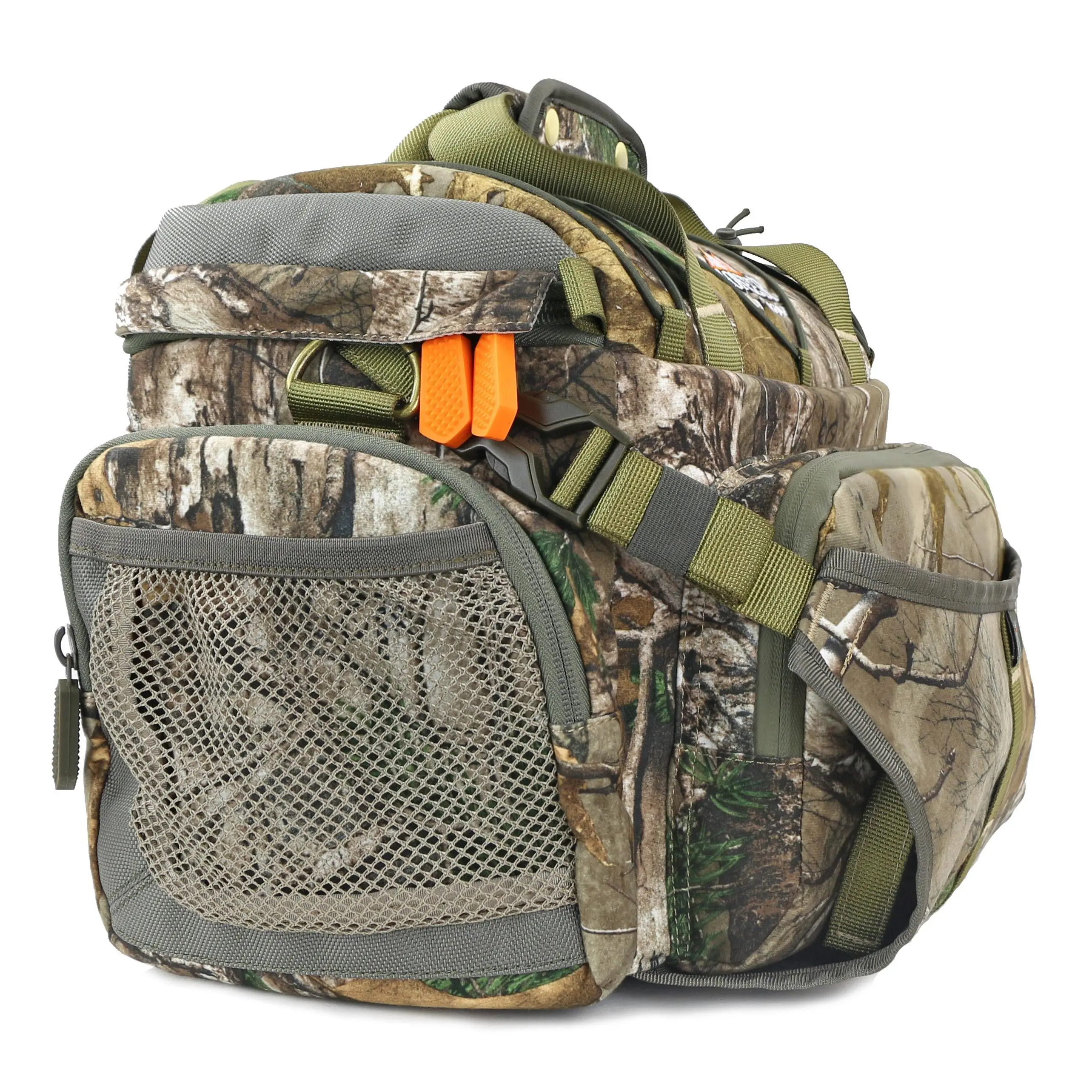 Vanguard 900RT Hunting Range Bag - Camo 16 -iter Water Repellent Durable Tactical Backpack for Waterfowl Hunting with Modular Dividers & XXL Silicone Zipper Pullers