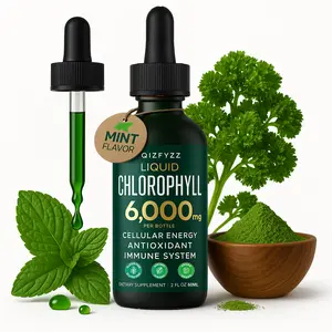 Boost Your Energy & Immunity with 6000 mg Liquid Chlorophyll – Complete Antioxidant & Detox Formula for a Healthier, More Energized You – 100% Vegan, Non-GMO