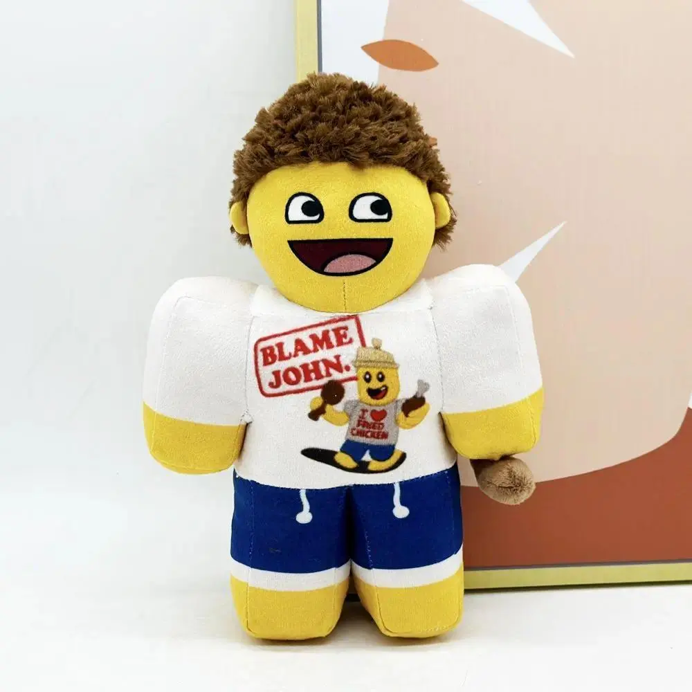 Shedletsky Forsaken Chance Soft PP Cotton Stuffed Toy, 19cm Height Kids' Gift, Cuddly Game Plushie for Toys & Hobbies, DIY Crafts Use