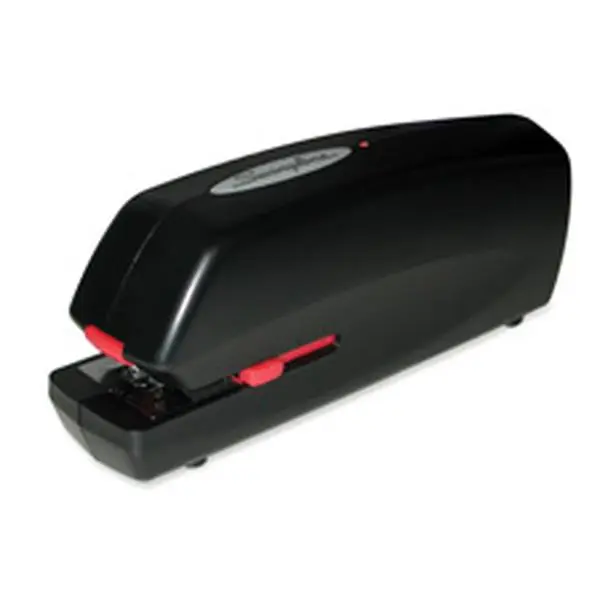 Swingline SWI48200 Electric Portable Stapler - 210 Capacity, High-Speed Motor-Driven, Any-Go-Where Flexibility, Consistent Stapling, Exceptional Control, Black (Office Stationery & Supplies for Binders & Accessories), Precision Adjustment Guide, Push Butt