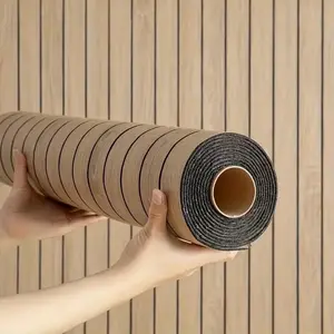 Wood Grain Pattern Wall Sticker, Self-adhesive Vinyl Wall Tile, Multipurpose Wall Decal, Wallpaper for Home Living Room Bedroom Kitchen