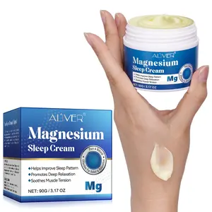 Aliver Premium Magnesium Sleep Balm 90g, Plant-Based Ingredients, Promotes Deep Relaxation, Soothes Muscle Tension, Body Care Cream
