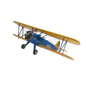 Revell Stearman PT-17 Plastic Model Kit - Build a Realistic Aircraft Model