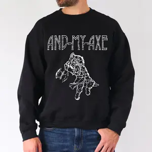 LOTR Gimli Axe Ver 2 T shirt Hoodie Sweatshirt