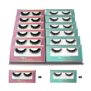 12 Pairs Dense Fine Natural Eyelash Extensions, Natural Volumized False Eyelashes, 2 Styles Independent Packaging, 14mm Long Synthetic Fiber Lashes for Dramatic Look, Fancy Lashes, Eyelash Set