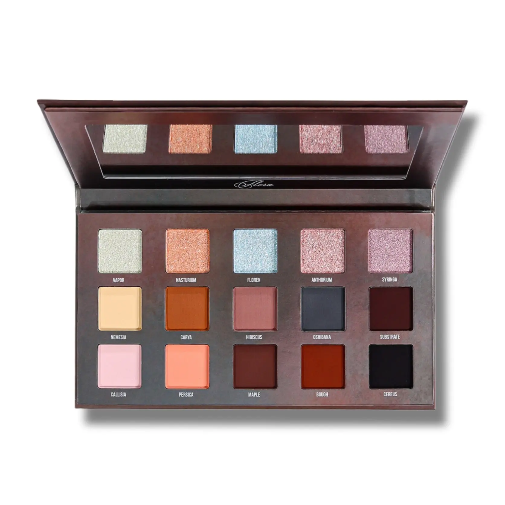 Blend Bunny x Mei Pang Flora - Eye And Face Palette - 15 Pigmented Shades + Magnetic Pans