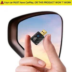 MSXTTLY 2026 Wireless carplay Adapter for CarPlay/Android auto, iPhone/Android Fast Connection,No Latency, wireless carplay Adapter Converter