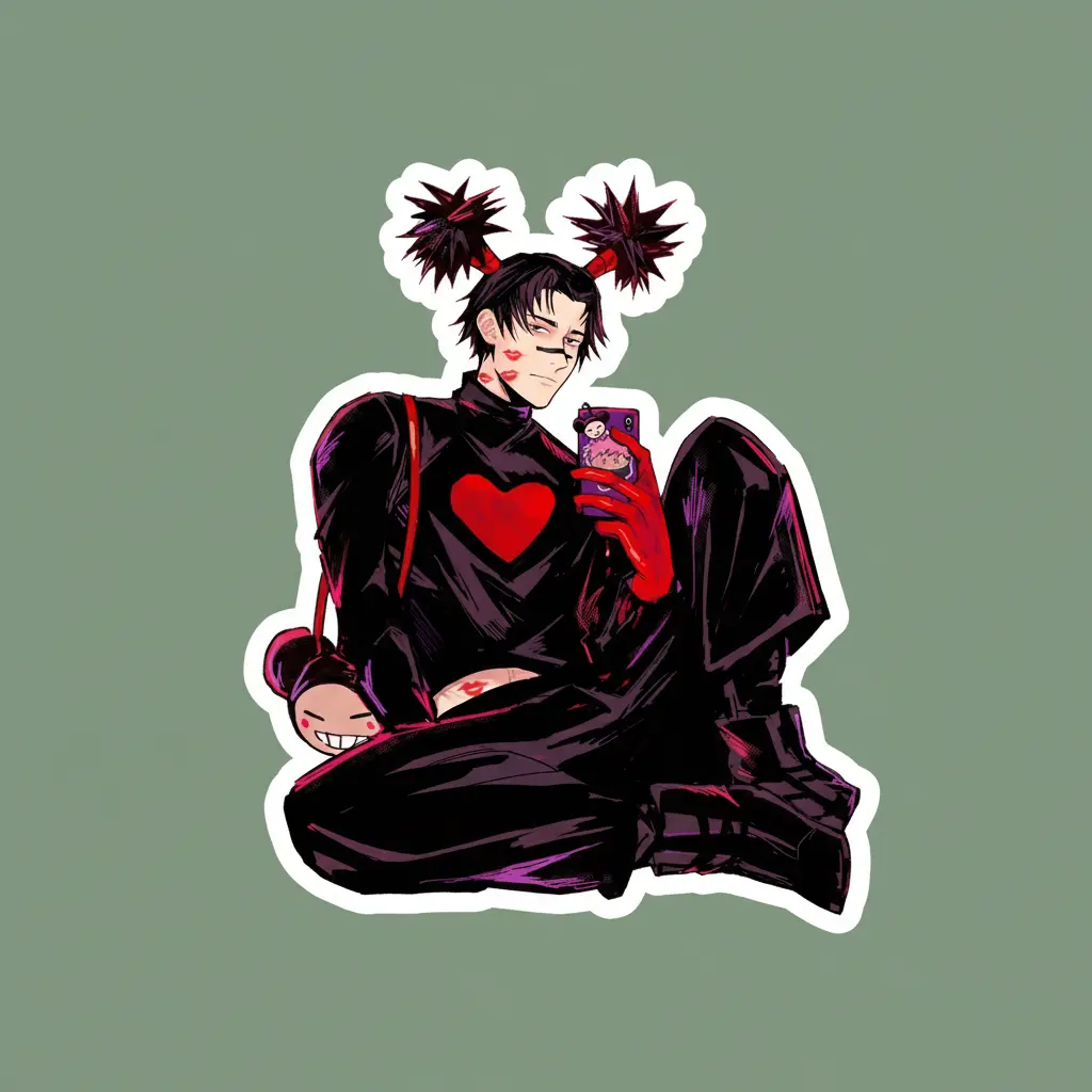 Jujutsu Kaisen Choso Brotherhood Moment Sticker