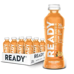 Ready Orange Mango Protein Beverage - Rich Citrus and Sweet Mango Senses