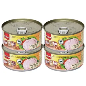 Vissan Two Sliced Pork 5.29Oz/can- Heo 2lát Vissan 150g/hộp