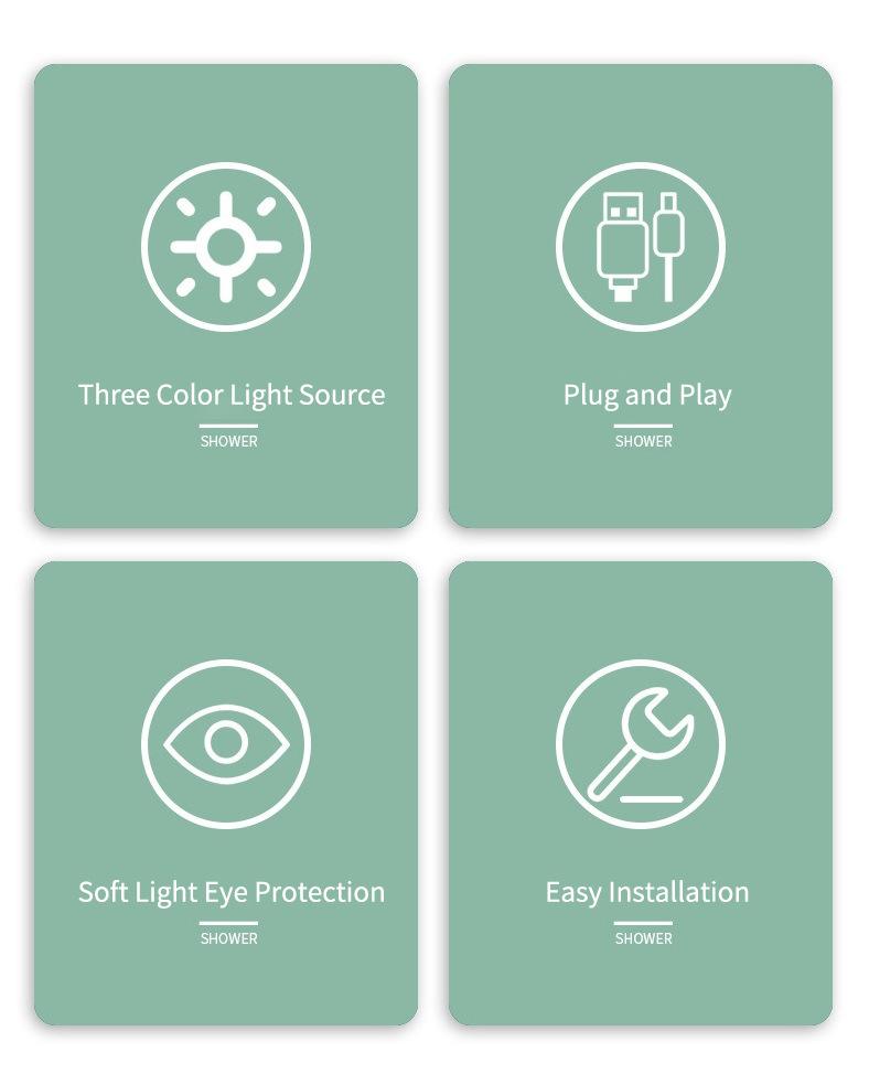 Computer Monitor Light, Screen Monitor Light Bar for Eye Caring, USB Reading LED Task Lamp with Touch Control & Stepless Dimming, 3 Color Modes No Glare Space Saving for Home Office Desk  There are also RGB40cm optional  Rgb Lighting Led Ambient Lighting