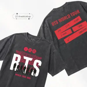 Arirang T-shirt, Bangtan Seven Members Shirt, Tour 2026 Shirt, ComeBack Tour 2026 Shirt, Gift for Him IO6