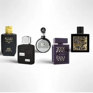 Raghba + Rave + Ramz + Fakhar + Quaid Ul Fursan Eau De Parfum 100ml (3.4 oz) – Lattafa Perfumes Fragrance Gift Bundle