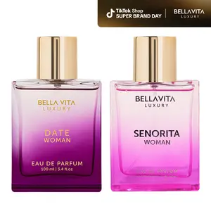 Bellavita Luxury Girl's Night Out Perfume | Women's Fragrance | Date & Senorita | Fun, Flirty & Confident Scent | Long-Lasting Eau De Parfum | Vegan & Cruelty-Free | Super Brand Day Exclusive