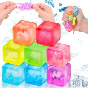 Maltose ice cubes pinch music Internet celebrities with the same creative high-value slow rebound pinch decompression small toy