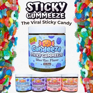 Candeeze's Sour Sticky Gummeeze (Extreme Flavor) The Viral Sour Candy