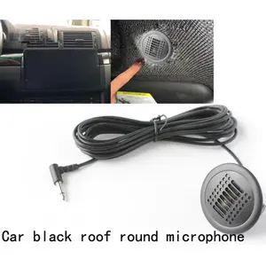 3.5MM Wired Microphone, Car Audio Stereo Mic Compatible with BMW, Benz, and Android Radios [TS1]