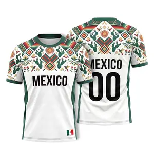 Custom Mexico Soccer Jersey Aztec | Personalized Name & Number | El Tri Football Shirt Fan Gift 2026