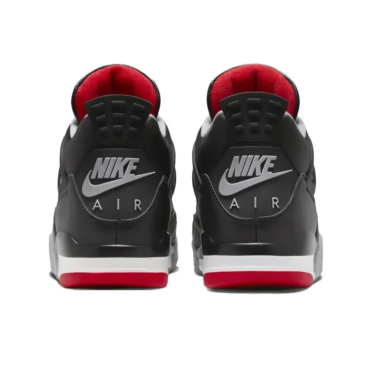 Brand New Black Red Mid Top Basketball Shoes Hip Hop Street Style Unisex For Men Women Matte Black Leather Red Inner Lining Shock Absorbing Cushion Midsole