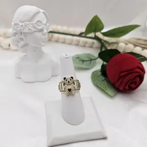 Valdiviajewery #2070 14k Gold Laminated Bear Ring High Quality