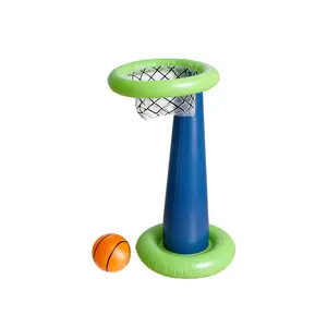 The Ultimate Pool Party Hack!  Pool Party Essentials 2-in-1 Inflatable Basketball & Ring Toss Game  Perfect for Summer Fun with Kids & Adults. Get Ready to Splash!  #poolparty #summeressentials #inflatabletoys outdoorfun