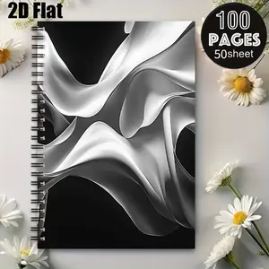 1 Spiral Coil Notebook 5.7x8.26 inch, Durable Binding, Camping Journal for RV Outdoor Adventures, Travel Diary, Thanksgiving Christmas Gift for Outdoor Enthusiasts Hikers Campers [2D] Flat