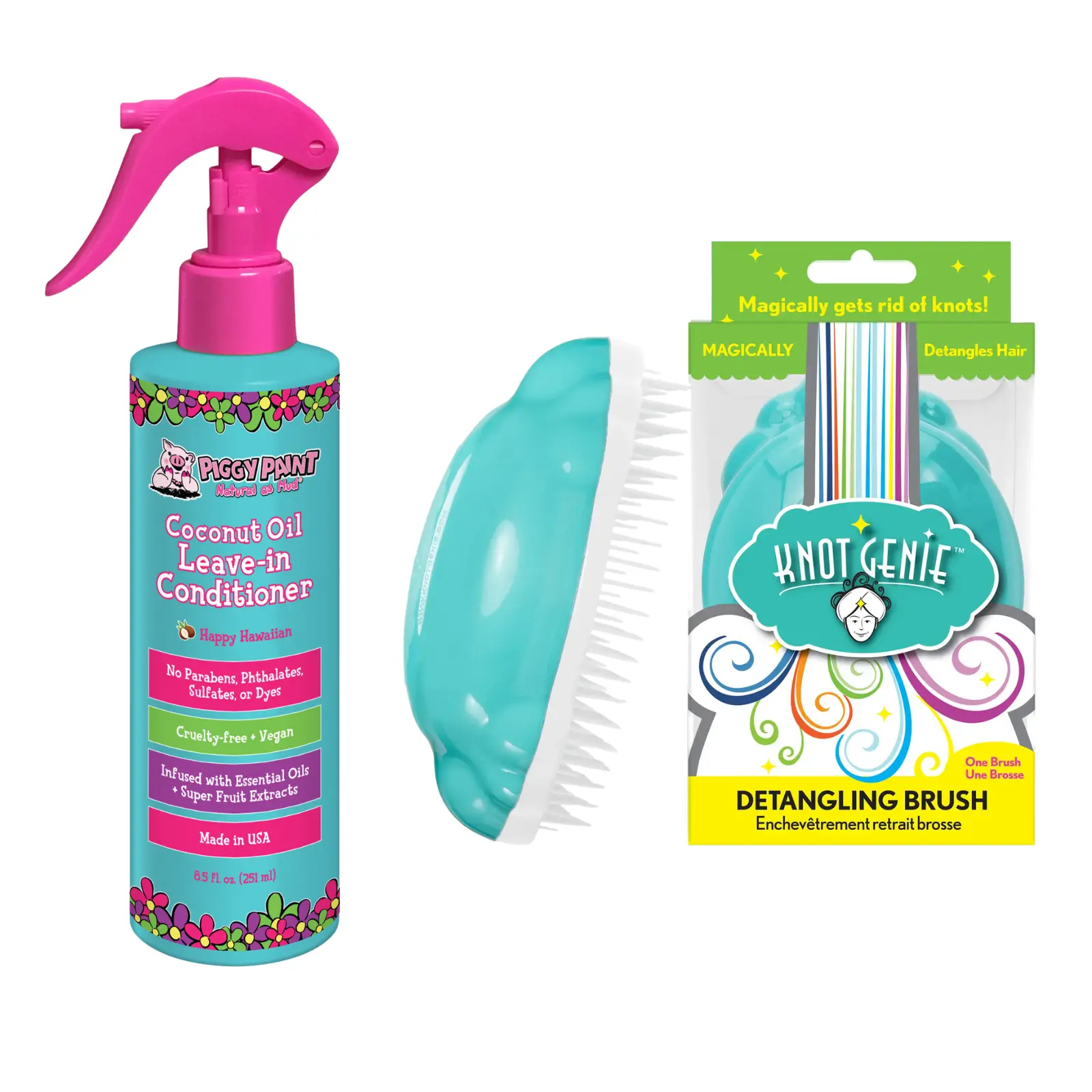 Smoothing Hair Tangle-Removal Set, Haircare & Styling Tool for Tangled Hair Management, Conditioner