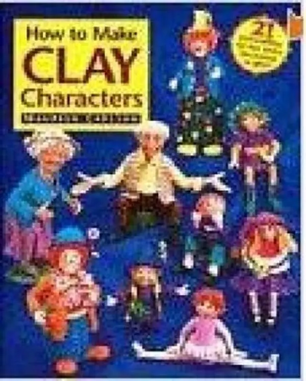 Used Art Tutorial Book - How to Make Polymer Clay Characters by Maureen Carlson (Paperback, English) - Ideal for Grandma, Great Gifts for Humanities & Social Sciences Enthusiasts, Create Lively Characters