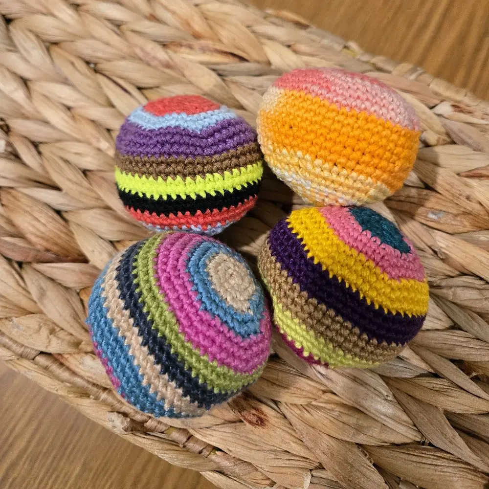 Handmade Multicolor Mystery Hacky Sack