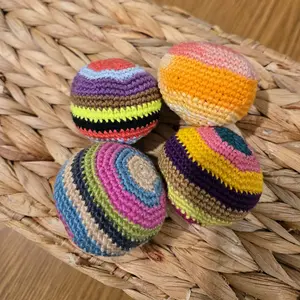 Handmade Multicolor Mystery Hacky Sack