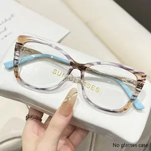 New Cat Eye High-Quality Luxury Reading Glasses, Full Rim Frame, Elegant Simple Style, +1.0 to +4.0 Strength, Suitable for Daily Computer Use