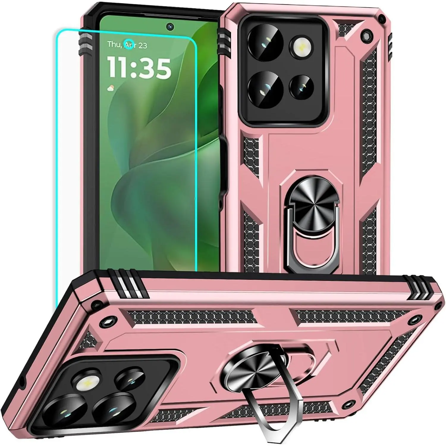 Moto G Play/power 2025 Case Rose gold
