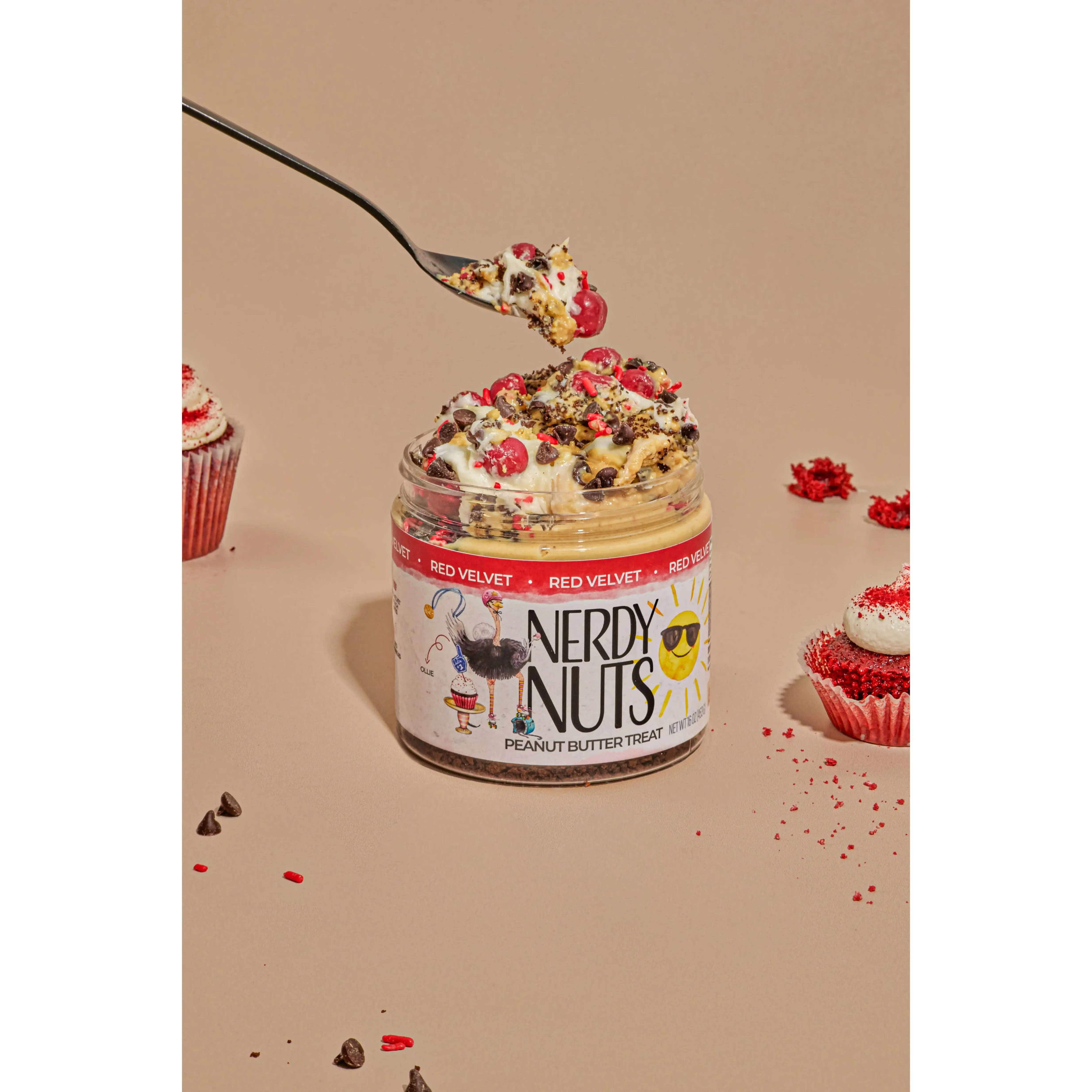 Red Velvet Peanut Butter Treat