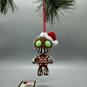 Creepmas Gingerbread Man Ornament | Glow in the Dark