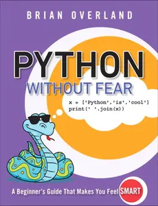 USED-Python Without Fear by Overland, Brian (Paperback)