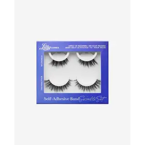 Self-Adhesive Socialite Duo False Eyelashes Makeup Luxury