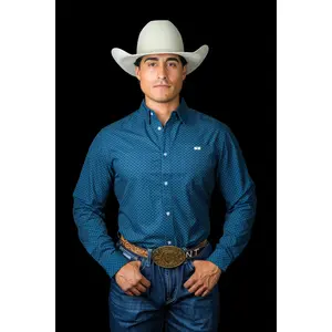 The Frost - Long Sleeve Button Up Printed Shirt (FINAL SALE)