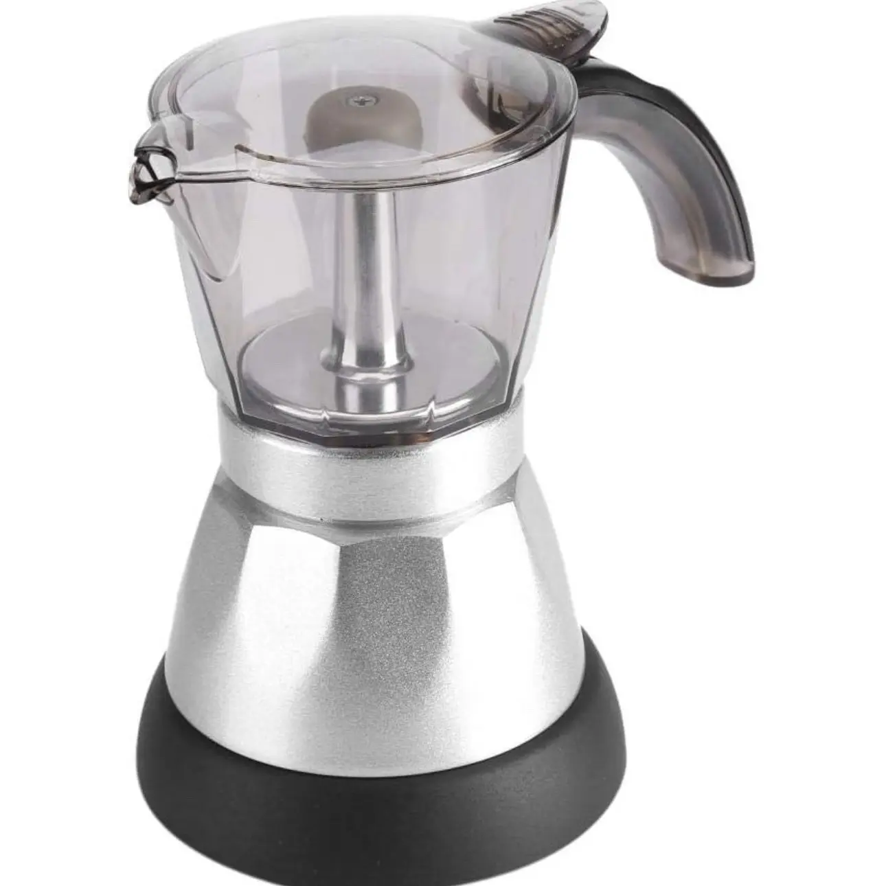 Bene Casa Electric Espresso Maker Coffee Equipment 3 Taza GRIS Color for Precise Espresso Extraction 110V Electricity Friendly Kitchen Appliance Coffee Equipment