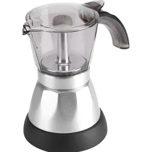 Bene Casa Electric Espresso Maker Coffee Equipment 3 Taza GRIS Color for Precise Espresso Extraction 110V Electricity Friendly Kitchen Appliance Coffee Equipment