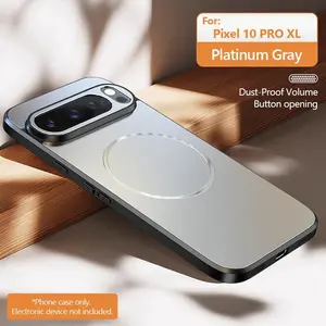 Premium Matte Phone Case for Google Pixel 10/9/8/7 Pro XL, Wireless Charging Support, Anti-Slip Anti-Drop Protection Cover