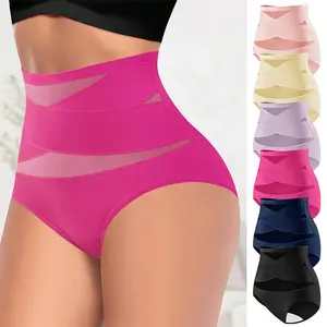 Women’s high-waisted tummy control shapewear pants; comfortable, breathable women’s wear; highly elastic, seamless shorts that hug and lift the buttocks for shaping; lightweight, breathable everyday women’s shapewear panties; versatile women’s clothing.