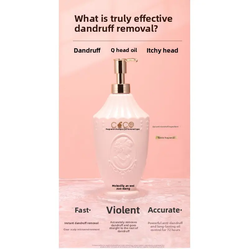 Wholesale Aigeli Noble Fragrance Shampoo Anti-Dandruff Hair Wash Perfume Refreshing Genuine Shampoo