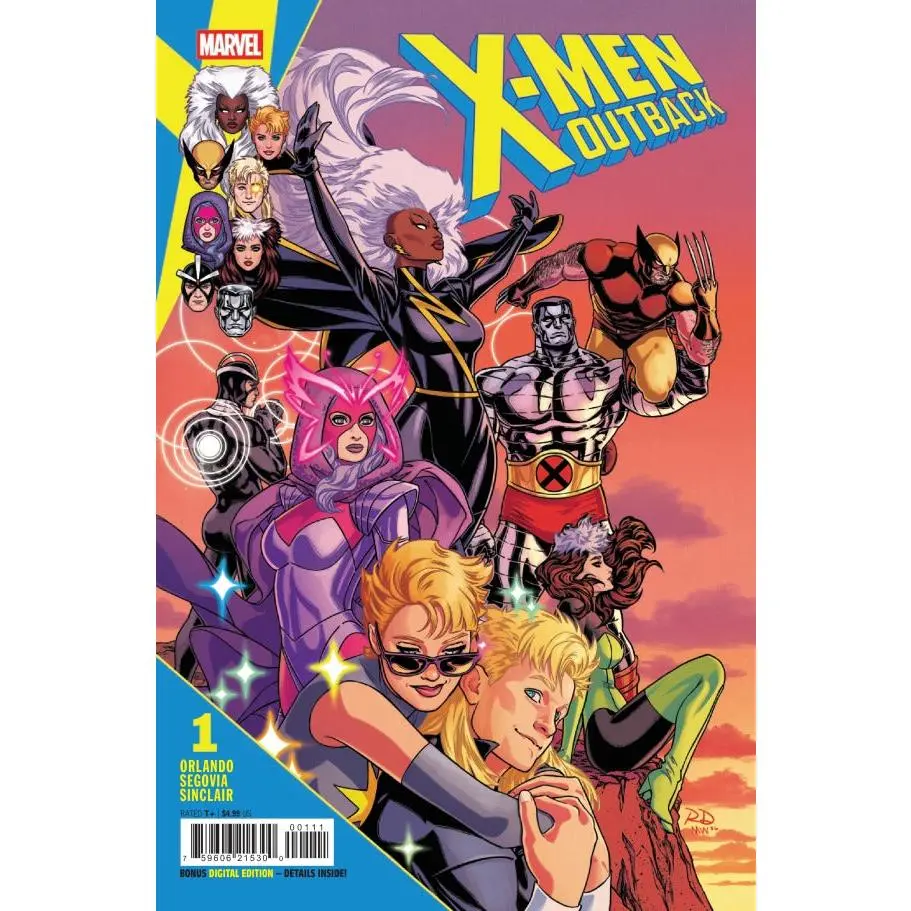 X-Men Outback #1 (2026) Marvel Comic - New Series Debut, Featuring Australia-Set Story with Psylocke, Storm, Rogue, Dazzler, Longshot