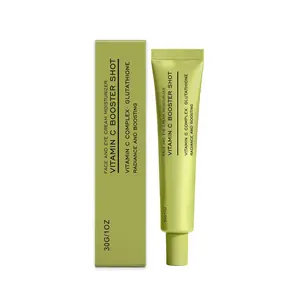 Vitamin C Booster Shot, Pure Vitamin C + Glutathione for Bright, Healthy Skin Glow, 1.01 fl oz