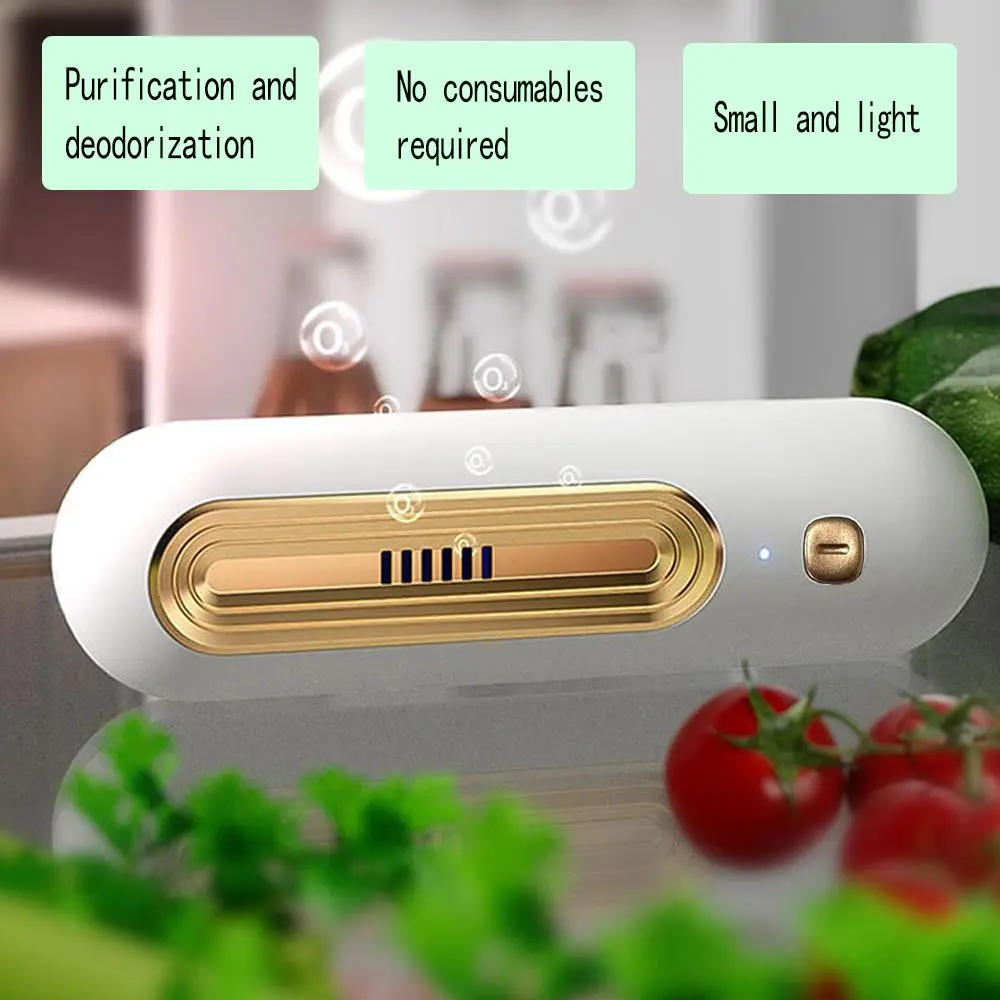 Refrigerator Deodorizer, 1 Count USB Rechargeable Fridge Odor Eliminator, Fridge And Freezer Odor Absorber For Home Kitchen