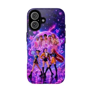 Demon Hunter Idol Girls Phone Case, Kpop Inspired Fan Gift