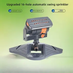 Fully automatic reciprocating swinging turret sprinkler, Adjustable Sprinkler, large-area lawn and garden irrigator, construction site beam field maintenance, agricultural drought-resistant irrigation sprinkler, Garden Watering Sprinkler