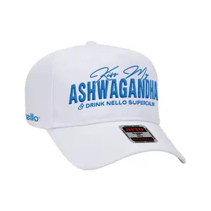 Kiss My Ashwagandha Nello Hat for Men and Women, Unisex Style